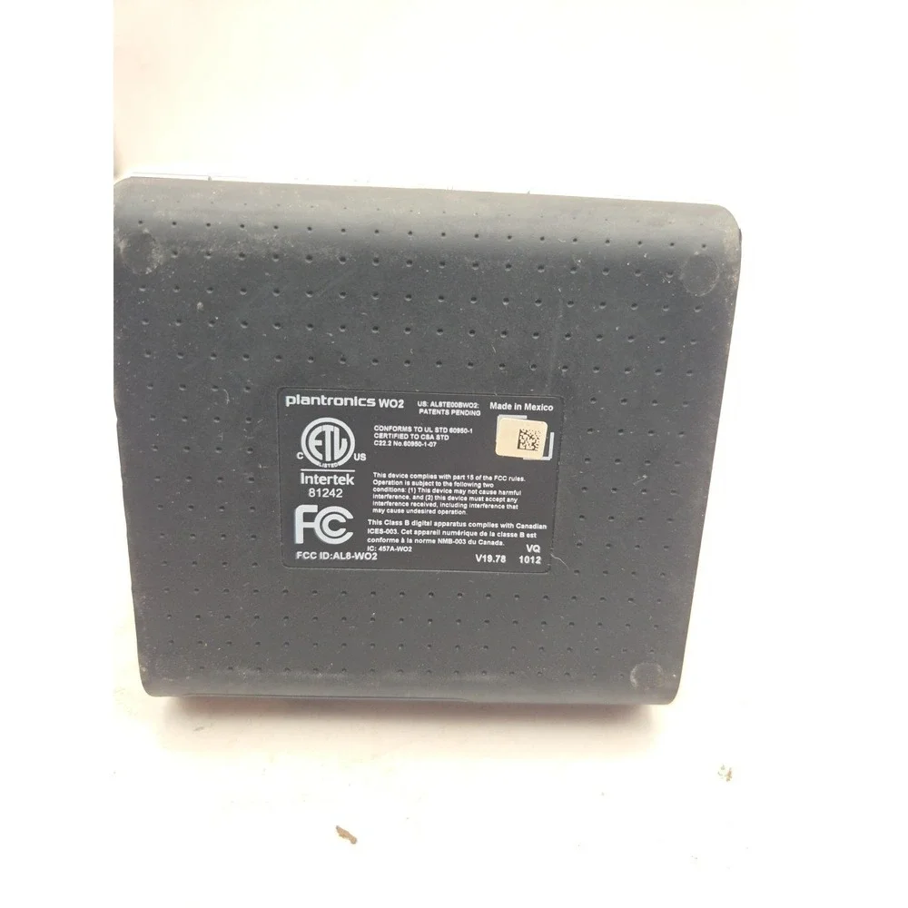PLANTRONICS W02 Charging Base USB DETC 6.0 dock only